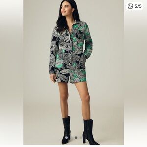 FARM Rio Foliage Romper w Tags